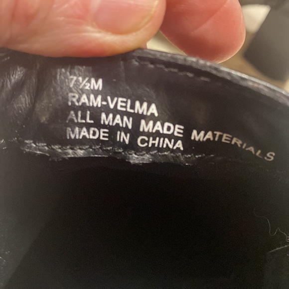 Rampage Black Booties Size 7.5 - Picture 5 of 10